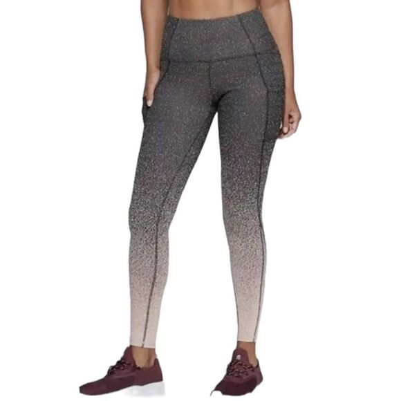 Champion New Ombré High Rise Speckled Leggings XXL M S XS - Picture 2 of 11